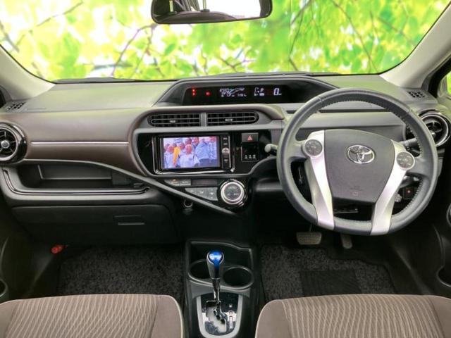 アクア Ｇ　新品タイヤ／保証書／純正　ＳＤナビ／シートヒーター　前席／ＥＴＣ／ＥＢＤ付ＡＢＳ／横滑り防止装置／アイドリングストップ／フルセグＴＶ／エアバッグ　運転席／エアバッグ　助手席／パワーウインドウ（4枚目）