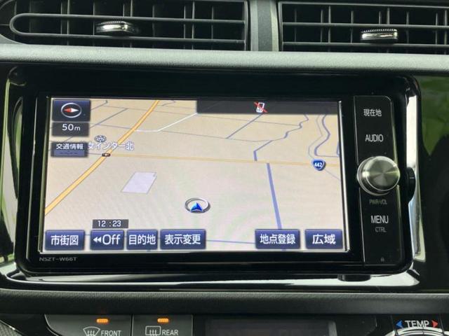 アクア Ｇ　新品タイヤ／保証書／純正　ＳＤナビ／シートヒーター　前席／ＥＴＣ／ＥＢＤ付ＡＢＳ／横滑り防止装置／アイドリングストップ／フルセグＴＶ／エアバッグ　運転席／エアバッグ　助手席／パワーウインドウ（10枚目）