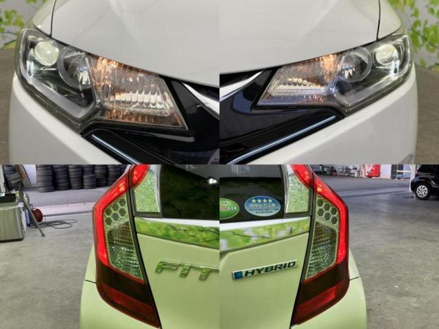 フィットハイブリッド ハイブリッド・Ｌパッケージ　新品タイヤ／保証書／社外　ＳＤナビ／ドライブレコーダー　前後／ヘッドランプ　ＬＥＤ／ＥＴＣ／ＥＢＤ付ＡＢＳ／横滑り防止装置／バックモニター／ワンセグＴＶ／エアバッグ　運転席／エアバッグ　助手席（52枚目）