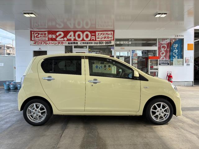 ミライース Ｘ　スマートセレクションＳＡ　ＥＴＣ　ＴＶ　衝突被害軽減システム　キーレスエントリー　アイドリングストップ　電動格納ミラー　ＣＶＴ　盗難防止システム　ＡＢＳ　ＥＳＣ　ＣＤ　ＤＶＤ再生　Ｂｌｕｅｔｏｏｔｈ　アルミホイール　レンタＵＰ（14枚目）