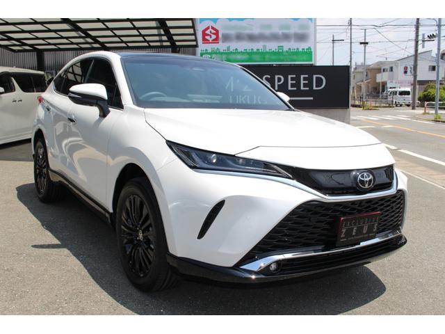 ハリアーハイブリッド Ｚ　レザーパッケージ・ナイトシェード　メーカーオプション　調光パノラマルーフ　プラチナホワイトパールマイカ　ＩＴＳ　Ｃｏｎｎｅｃｔ　アクセサリーコンセント（ＡＣ１００Ｖ　１５００Ｗ）（6枚目）