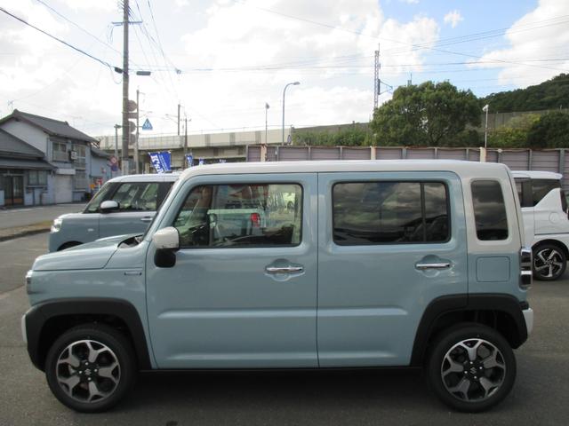 ハスラー ハイブリッドＸターボ　届出済未使用車　全方位モニター付メモリ－ナビゲ－ション・スズキコネクト対応　レーダ－ブレ－キサポ－ト　カードキ－　ＬＥＤヘッドライト　フロントフォグランプ　ターボ　純正１５インチアルミホイール（9枚目）