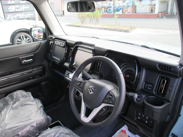 ハスラー ハイブリッドＸターボ　届出済未使用車　全方位モニター付メモリ－ナビゲ－ション・スズキコネクト対応　レーダ－ブレ－キサポ－ト　カードキ－　ＬＥＤヘッドライト　フロントフォグランプ　ターボ　純正１５インチアルミホイール（10枚目）