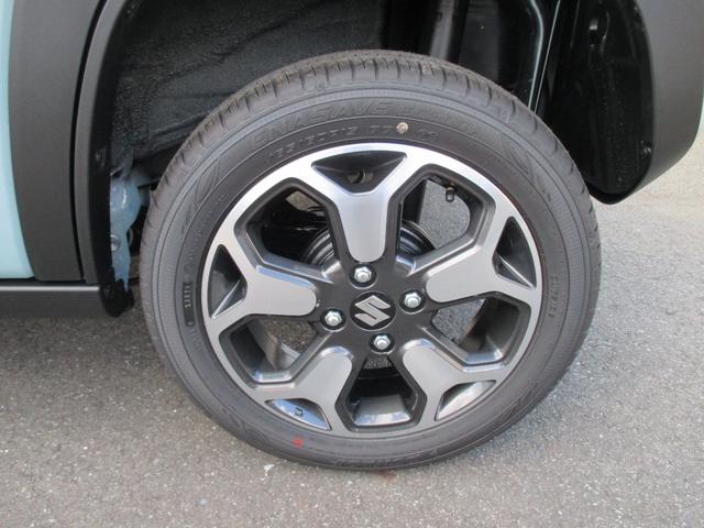 ハスラー ハイブリッドＸターボ　届出済未使用車　全方位モニター付メモリ－ナビゲ－ション・スズキコネクト対応　レーダ－ブレ－キサポ－ト　カードキ－　ＬＥＤヘッドライト　フロントフォグランプ　ターボ　純正１５インチアルミホイール（27枚目）