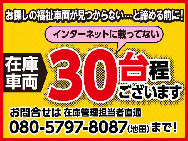 カスタムＸ　ＳＡＩＩ　福祉車両・手動スロープ・１台積４人乗・走行２０千Ｋ・リヤシート脱着式・電動ウィンチサード・ウィンチリモコン有・ラッシングベルト有・左右電動ＳＤ・スマートキー・プッシュスタート・アイドリングストップ(4枚目)