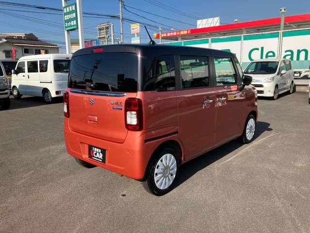 ワゴンＲスマイル ハイブリッドＸ　全方位カメラ付きナビ・両側電動スライドド　前席シートヒーター　横滑り防止　サイドエアバッグ　セキュリティーアラーム　スマートキー　フルオートエアコン　キーレスエントリー　フルフラットシート　Ａストップ（7枚目）