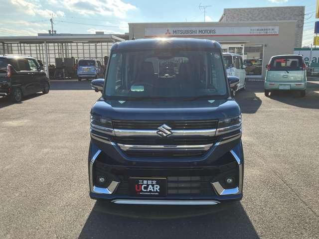 スペーシアカスタム ハイブリッドXS 全方位カメラ付きナビ・両側電動スライドド サイドカーテンエアバック Pセンサー 盗難警報装置 運転席エアバッグ 両側電動パワースライドドア アイドリングS スマートキー フルフラット ベンチシート(2枚目)