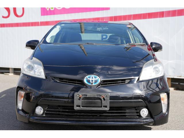 プリウス Ｇ　Ｂｌｕｅｔｏｏｔｈ接続　ＰＷ　社外アルミホイール　電格ミラー　キーフリー　社外ナビ　ＴＶ　電動シート　バックカメラ　ＥＴＣ　ダウンサス　ステアリングリモコン（2枚目）