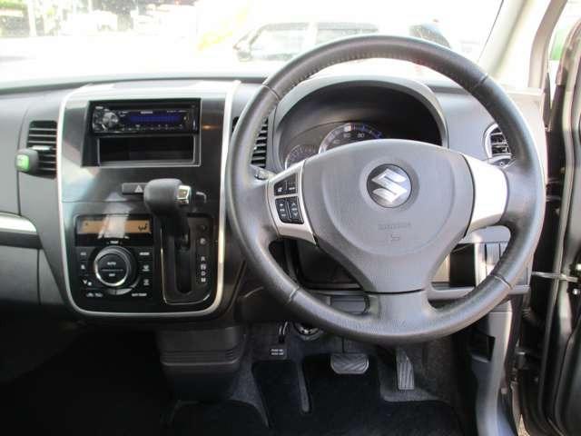 ワゴンRスティングレー T 車検2年付 走行49000km ターボ車 HIDヘッドライト 純正エアロ 純正アルミホイール スマートキー プッシュスターター オートエアコン 電動格納ドアミラー ベンチシート タイミングチェーン(2枚目)