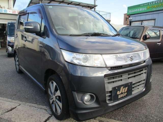 ワゴンRスティングレー T 車検2年付 走行49000km ターボ車 HIDヘッドライト 純正エアロ 純正アルミホイール スマートキー プッシュスターター オートエアコン 電動格納ドアミラー ベンチシート タイミングチェーン(17枚目)