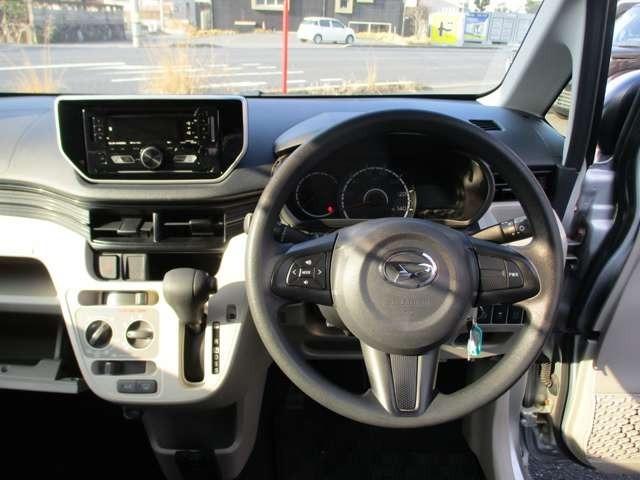 ムーヴ Ｌ　ＳＡＩＩ　車検２年付　禁煙車　走行２３４０６ｋｍ　アイドリングストップ　衝突被害軽減ブレーキ　横滑り防止装置　ＥＴＣ　キーレスエントリー　ＣＤ　ベンチシート（2枚目）