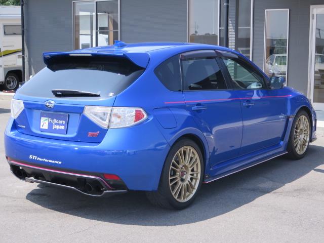 WRX STi 茶革シート HDDナビ 純正18AW 後期(2枚目)