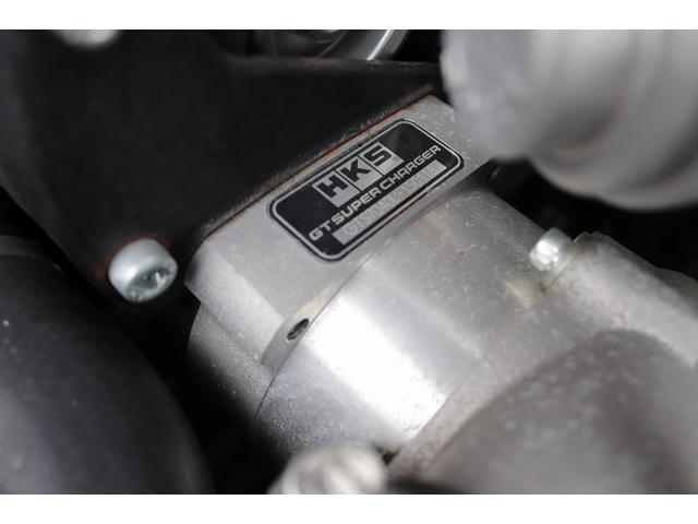 GT HKSスーパーチャージャー HKSインタークーラー HKSオイルクーラー HKS車高調 HKSエキマニマフラー 強化クラッチ新品 BLITZ OBDモニター ENKEI18AW カーボンRスポイラー(37枚目)