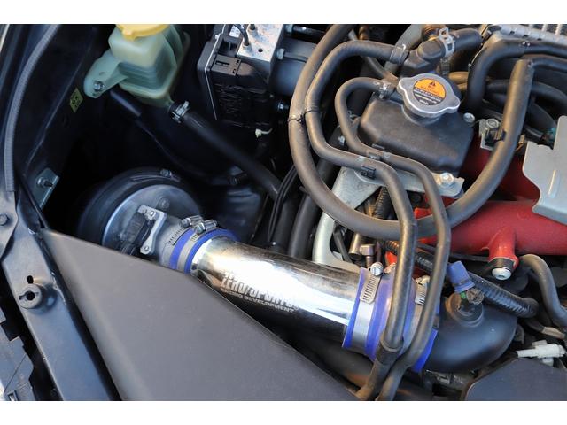WRX STi スペックC BLITZマフラー BLITZエアクリ BLITZアルミラジエーター KYB車高調 Defi追加メーター HKS EVC TRUSTオイルクーラー NARDIステアリング ADVAN18AW HID(31枚目)
