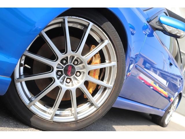tuned by STI HKS車高調 STIマフラー STIターボ計 タイミングベルト交換済 純正18AW リアスポイラー ブレンボキャリパー ハーフレザーシート HIDヘッドライト HDDナビ フルセグ MSV(6枚目)