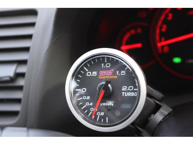 tuned by STI HKS車高調 STIマフラー STIターボ計 タイミングベルト交換済 純正18AW リアスポイラー ブレンボキャリパー ハーフレザーシート HIDヘッドライト HDDナビ フルセグ MSV(13枚目)