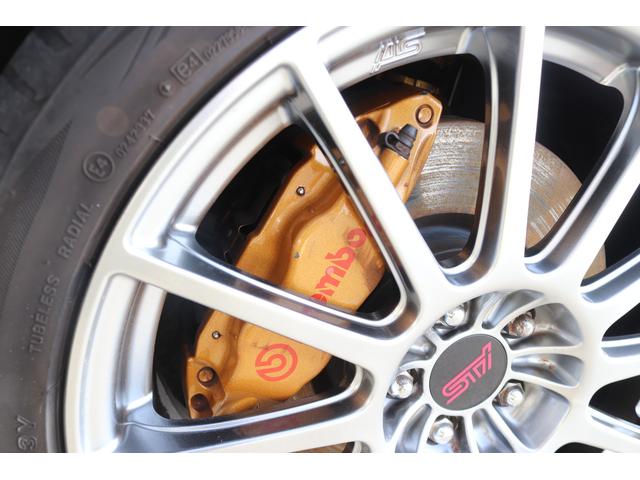 tuned by STI HKS車高調 STIマフラー STIターボ計 タイミングベルト交換済 純正18AW リアスポイラー ブレンボキャリパー ハーフレザーシート HIDヘッドライト HDDナビ フルセグ MSV(31枚目)