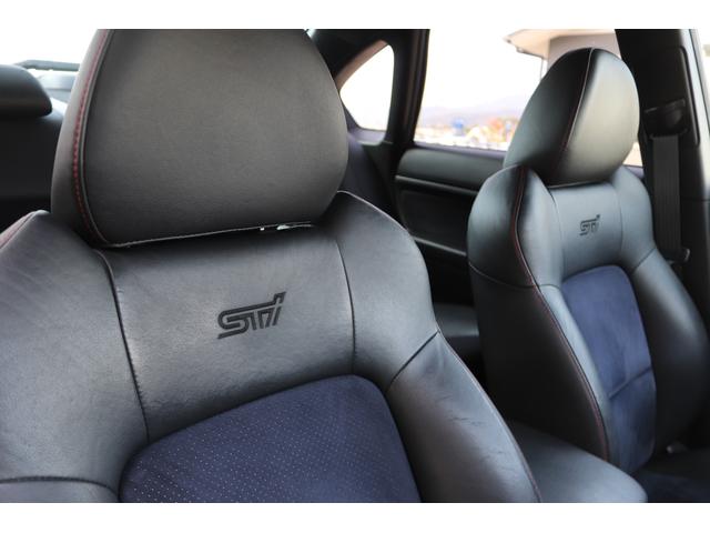 tuned by STI HKS車高調 STIマフラー STIターボ計 タイミングベルト交換済 純正18AW リアスポイラー ブレンボキャリパー ハーフレザーシート HIDヘッドライト HDDナビ フルセグ MSV(43枚目)
