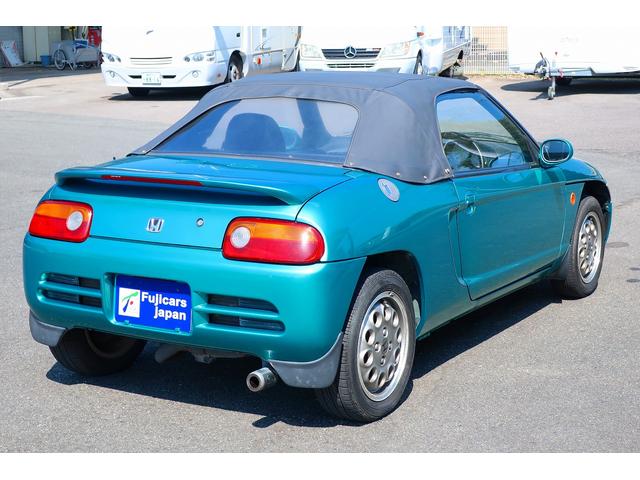 ホンダ ビート バージョンｆ ８００台限定 専用色アズテックグリーンパール 純正アルミホイール タイミングベルト交換 スカイサウンドコンポ オープン 149 0万円 平成4年 1992年 佐賀県 中古車 価格 Com