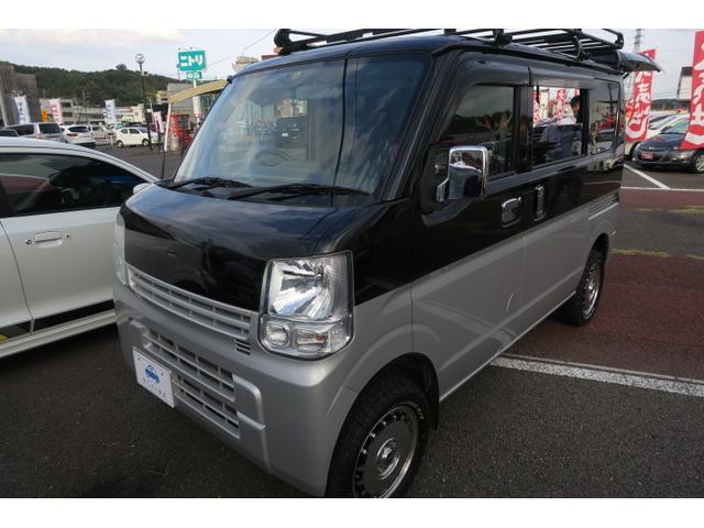 エブリイ ＧＡ　走行距離３６，２８７Ｋｍ　ＨＣ－ＣＡＮ（ハコキャン）　ベット　ＤＣバッテリー電源　換気ファンＸ２　ＥＴＣ　社外１４ＡＷ　２インチリフトアップ　ナビ　フルセグ　バックモニター（2枚目）