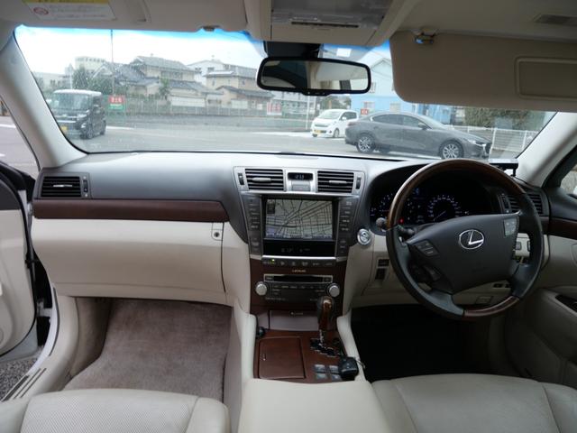 ＬＳ ＬＳ４６０　バージョンＣ　ナビ　フルセグ　バックモニター　本革パワーシート　シートエアコン　ＥＴＣ　パーキングセンサー　パワーウインドウ　パワーステアリング（7枚目）