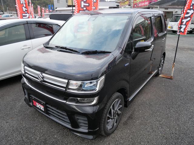 ワゴンＲ ハイブリッドＦＺ　リミテッド　２０周年記念車　スマートキー　プッシュスタート　ナビ　フルセグ　ＥＴＣ　ドライブレコーダー　オートエアコン　シートヒーター　トラクションコントロール　レザー調シートカバー（2枚目）