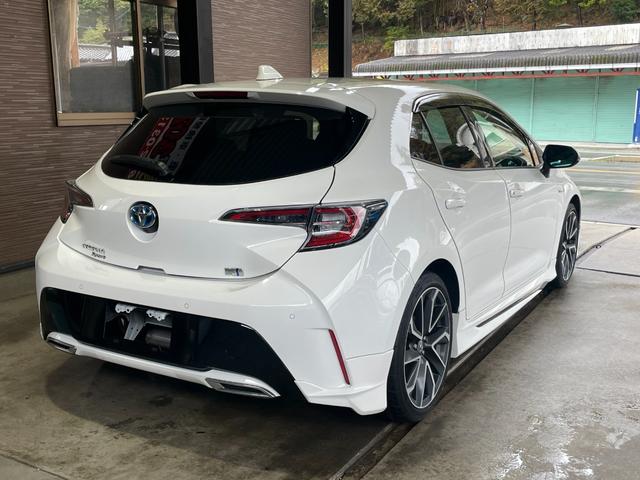カローラスポーツ ハイブリッドＧ　Ｚ　モデリスタフルエアロ／トヨタ純正９インチナビ／ＢＬＵＥＴＯＯＴＨ／ナビ連動ドライブレコーダー前後／バックカメラ／スピード取締りＡＳＳＵＲＡレーダー探知機／禁煙車／コーティング施工（14枚目）