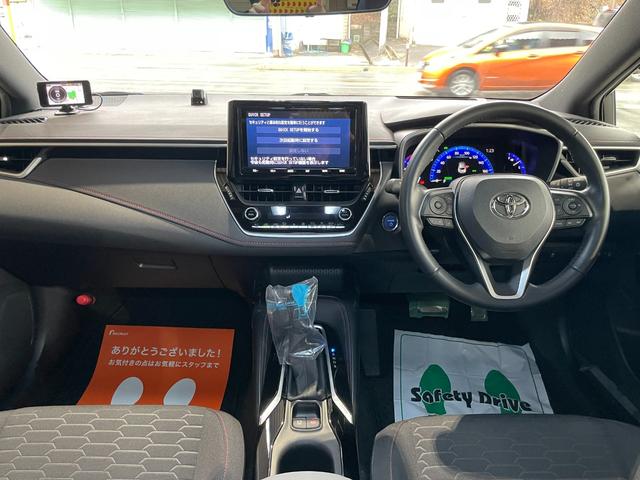 カローラスポーツ ハイブリッドＧ　Ｚ　モデリスタフルエアロ／トヨタ純正９インチナビ／ＢＬＵＥＴＯＯＴＨ／ナビ連動ドライブレコーダー前後／バックカメラ／スピード取締りＡＳＳＵＲＡレーダー探知機／禁煙車／コーティング施工（40枚目）