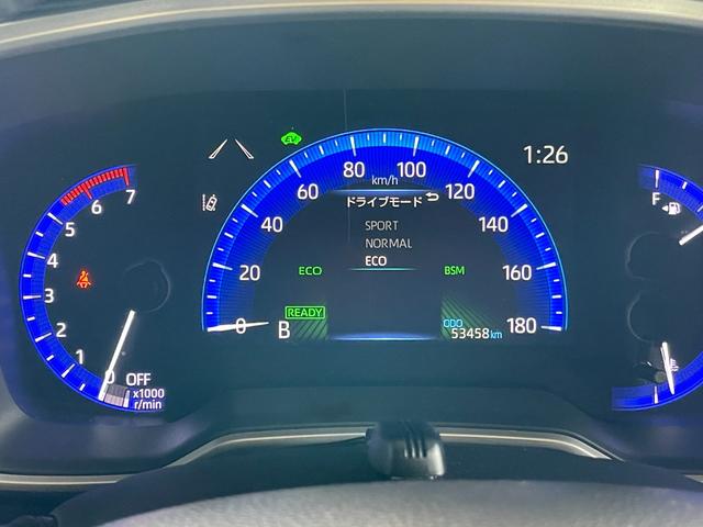 カローラスポーツ ハイブリッドＧ　Ｚ　モデリスタフルエアロ／トヨタ純正９インチナビ／ＢＬＵＥＴＯＯＴＨ／ナビ連動ドライブレコーダー前後／バックカメラ／スピード取締りＡＳＳＵＲＡレーダー探知機／禁煙車／コーティング施工（54枚目）