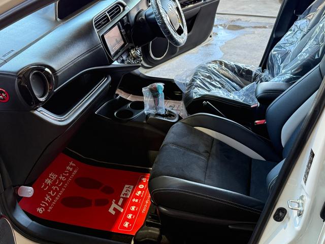 アクア G G’s GANADORセンター出しマフラーPASION/純正SDナビ/フルセグTV/BLUETOOTH/バックカメラ/ETC/禁煙車/全国対応/コーティング施工(37枚目)