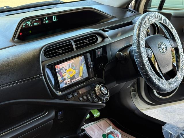 アクア G G’s GANADORセンター出しマフラーPASION/純正SDナビ/フルセグTV/BLUETOOTH/バックカメラ/ETC/禁煙車/全国対応/コーティング施工(39枚目)