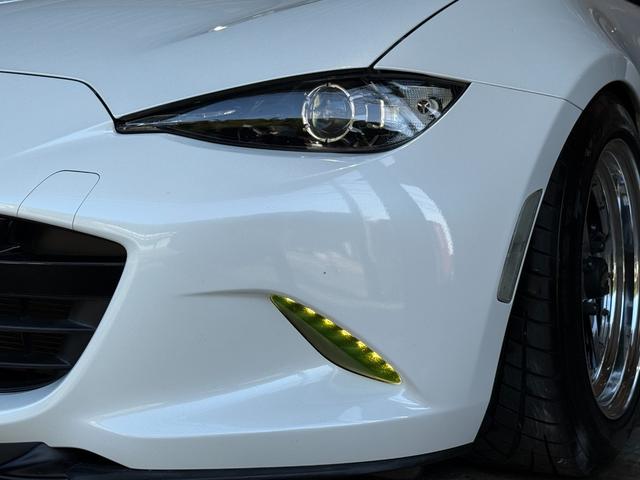 ロードスター Sスペシャルパッケージ ラッシュ車高調/15インチWORKエクイップ/ラビッシュマフラー/78WORKSクリアテール/グッドガン&WORKコラボフルバケカワイ製作シートレール/グッドガン羽&ステアリング/ナビ/TV/Bカメラ(8枚目)