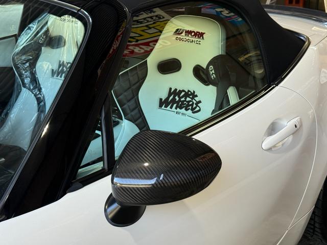 ロードスター Sスペシャルパッケージ ラッシュ車高調/15インチWORKエクイップ/ラビッシュマフラー/78WORKSクリアテール/グッドガン&WORKコラボフルバケカワイ製作シートレール/グッドガン羽&ステアリング/ナビ/TV/Bカメラ(10枚目)