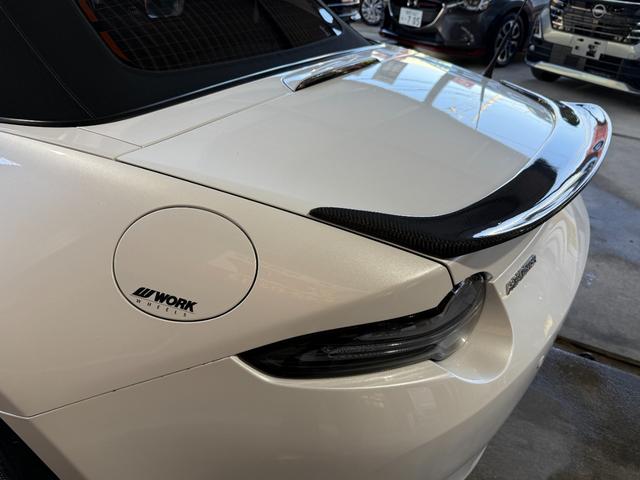 ロードスター Sスペシャルパッケージ ラッシュ車高調/15インチWORKエクイップ/ラビッシュマフラー/78WORKSクリアテール/グッドガン&WORKコラボフルバケカワイ製作シートレール/グッドガン羽&ステアリング/ナビ/TV/Bカメラ(16枚目)