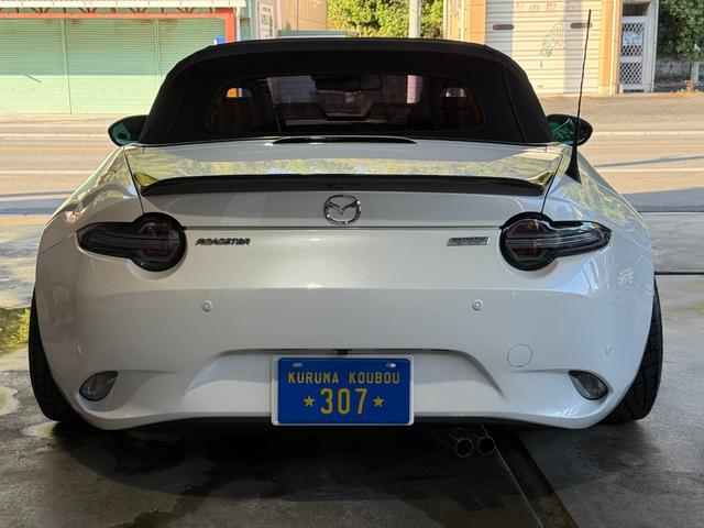 ロードスター Sスペシャルパッケージ ラッシュ車高調/15インチWORKエクイップ/ラビッシュマフラー/78WORKSクリアテール/グッドガン&WORKコラボフルバケカワイ製作シートレール/グッドガン羽&ステアリング/ナビ/TV/Bカメラ(20枚目)