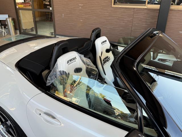 ロードスター Sスペシャルパッケージ ラッシュ車高調/15インチWORKエクイップ/ラビッシュマフラー/78WORKSクリアテール/グッドガン&WORKコラボフルバケカワイ製作シートレール/グッドガン羽&ステアリング/ナビ/TV/Bカメラ(37枚目)