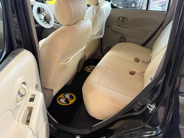 キューブ 15X USヘッドライト/フルエアロ/WORK深リム15インチGOOCARSHEMI/BLITZ車高調/MOONEYESステアリング・シフト・マット/ナビ/TV/Bカメラ/社外グリル・マフラー/禁煙車/幅公認(30枚目)