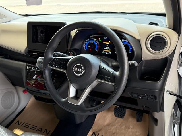 デイズ X 登録済未使用車/走行距離6km/保証継承有/パールホワイトブラウンツートンカラー/サポカー/アラウンドビューモニター装着/純正アルミホイール/新品バイザーマット取付/コーティング施工(40枚目)