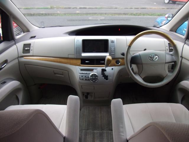 エスティマ ２．４アエラス　Ｇエディション　ワンオーナー・ＴＲＤスポイラー・禁煙車・ナビ・ブルートゥース・ＴＶ・ＥＴＣ・ドラレコ・両側パワースライドドア・アルミホイール（3枚目）