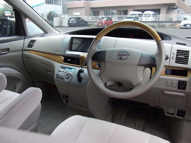 エスティマ ２．４アエラス　Ｇエディション　ワンオーナー・ＴＲＤスポイラー・禁煙車・ナビ・ブルートゥース・ＴＶ・ＥＴＣ・ドラレコ・両側パワースライドドア・アルミホイール（4枚目）