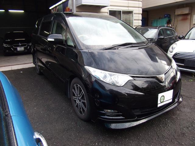 エスティマ ２．４アエラス　Ｇエディション　ワンオーナー・ＴＲＤスポイラー・禁煙車・ナビ・ブルートゥース・ＴＶ・ＥＴＣ・ドラレコ・両側パワースライドドア・アルミホイール（26枚目）