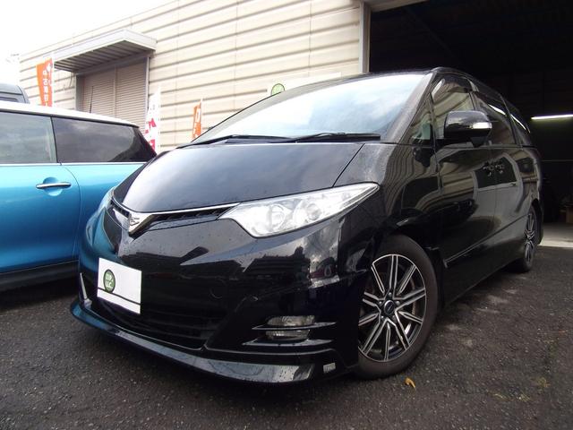 エスティマ ２．４アエラス　Ｇエディション　ワンオーナー・ＴＲＤスポイラー・禁煙車・ナビ・ブルートゥース・ＴＶ・ＥＴＣ・ドラレコ・両側パワースライドドア・アルミホイール（31枚目）