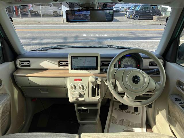 アルトラパン Ｌ　ドライブレコーダー　ＥＴＣ　ナビ　ＴＶ　衝突被害軽減システム　オートライト　スマートキー　アイドリングストップ　電動格納ミラー　シートヒーター　ベンチシート　ＣＶＴ　盗難防止システム　ＡＢＳ　ＥＳＣ（2枚目）