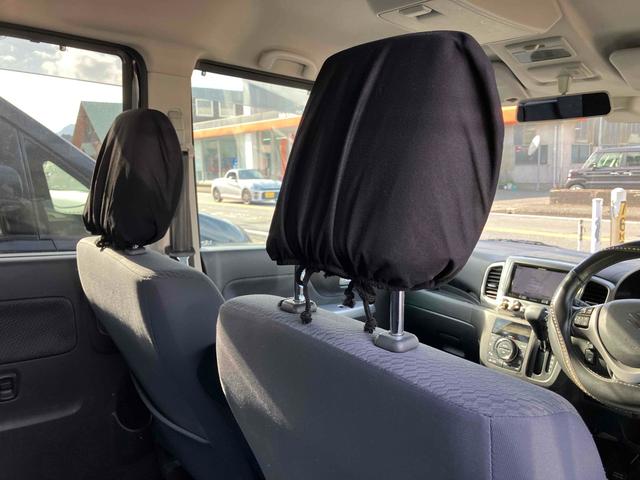 スペーシア Ｇ　両側電動スライドドア　ナビ　ＴＶ　衝突被害軽減システム　オートライト　スマートキー　アイドリングストップ　電動格納ミラー　シートヒーター　ＣＶＴ　盗難防止システム　ＡＢＳ　ＥＳＣ　ＣＤ（48枚目）