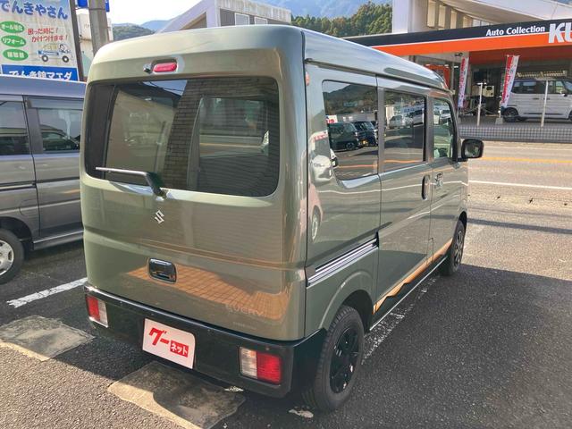 エブリイ ＰＡ　バックカメラ　両側電動スライドドア　ナビ　クリアランスソナー　レーンアシスト　衝突被害軽減システム　オートライト　スマートキー　アイドリングストップ　電動格納ミラー　シートヒーター　ＡＴ　ＡＢＳ（16枚目）