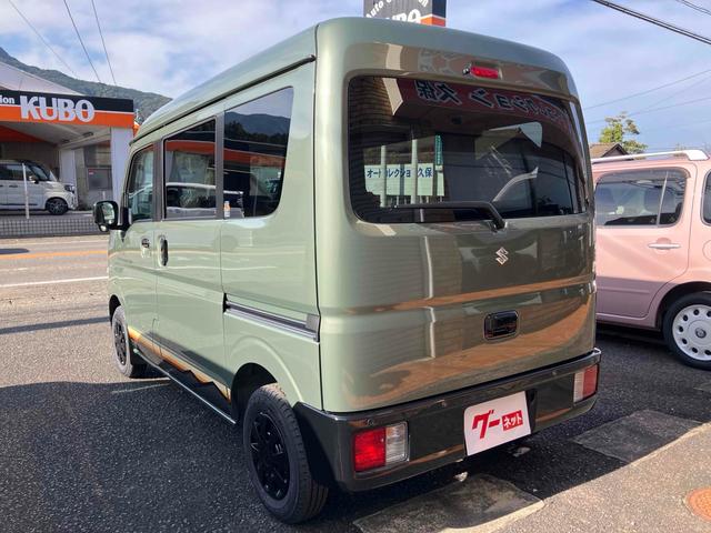 エブリイ ＰＡ　バックカメラ　両側電動スライドドア　ナビ　クリアランスソナー　レーンアシスト　衝突被害軽減システム　オートライト　スマートキー　アイドリングストップ　電動格納ミラー　シートヒーター　ＡＴ　ＡＢＳ（18枚目）