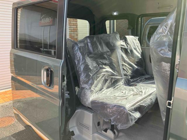 エブリイ ＰＡ　バックカメラ　両側電動スライドドア　ナビ　クリアランスソナー　レーンアシスト　衝突被害軽減システム　オートライト　スマートキー　アイドリングストップ　電動格納ミラー　シートヒーター　ＡＴ　ＡＢＳ（46枚目）