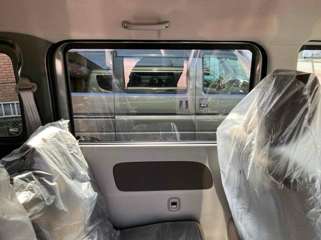 エブリイ ＰＡ　バックカメラ　両側電動スライドドア　ナビ　クリアランスソナー　レーンアシスト　衝突被害軽減システム　オートライト　スマートキー　アイドリングストップ　電動格納ミラー　シートヒーター　ＡＴ　ＡＢＳ（51枚目）