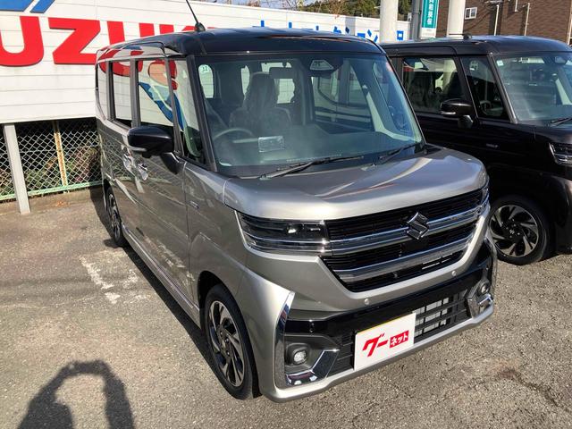 スペーシアカスタム ハイブリッドＸＳターボ　全周囲カメラ　両側電動スライドドア　ナビ　ＴＶ　クリアランスソナー　オートクルーズコントロール　レーンアシスト　衝突被害軽減システム　オートライト　ＬＥＤヘッドランプ　スマートキー（15枚目）