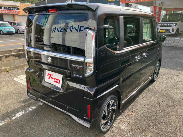 スペーシアカスタム ハイブリッドＸＳ　両側電動スライドドア　クリアランスソナー　オートクルーズコントロール　レーンアシスト　衝突被害軽減システム　オートライト　ＬＥＤヘッドランプ　スマートキー　アイドリングストップ　電動格納ミラー（14枚目）